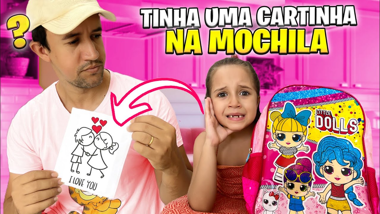 PAPAI REVISOU A MOCHILA DA ANA 😱 ROTINA DO DIA
