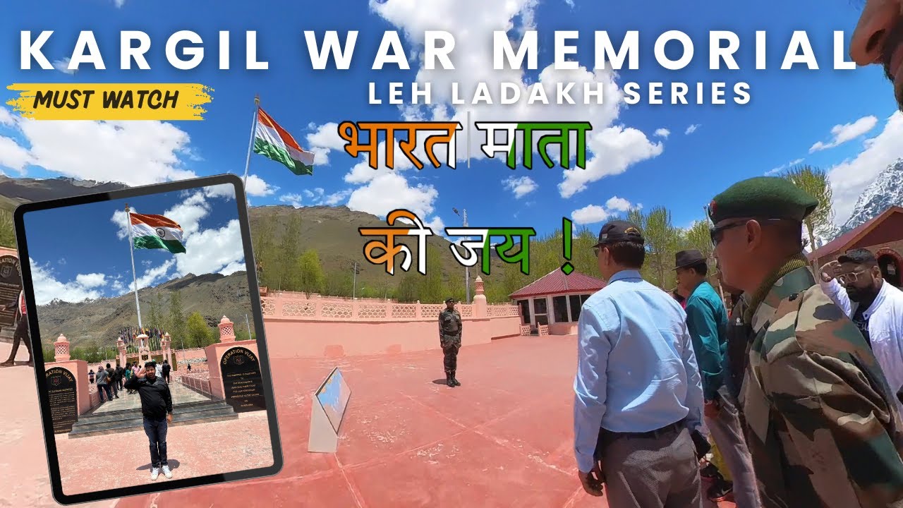 EP - 14 Kargil War Memorial a place of peace!! Vijaypath 26 July 1999 History of Kargil {MUST WATCH}