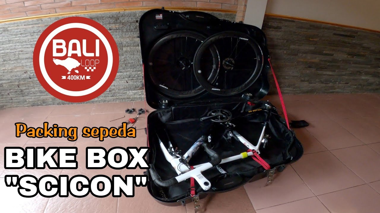 Packing Sepeda Roadbike dengan Bike Box Scicon | H-2 Bali Loop 400km