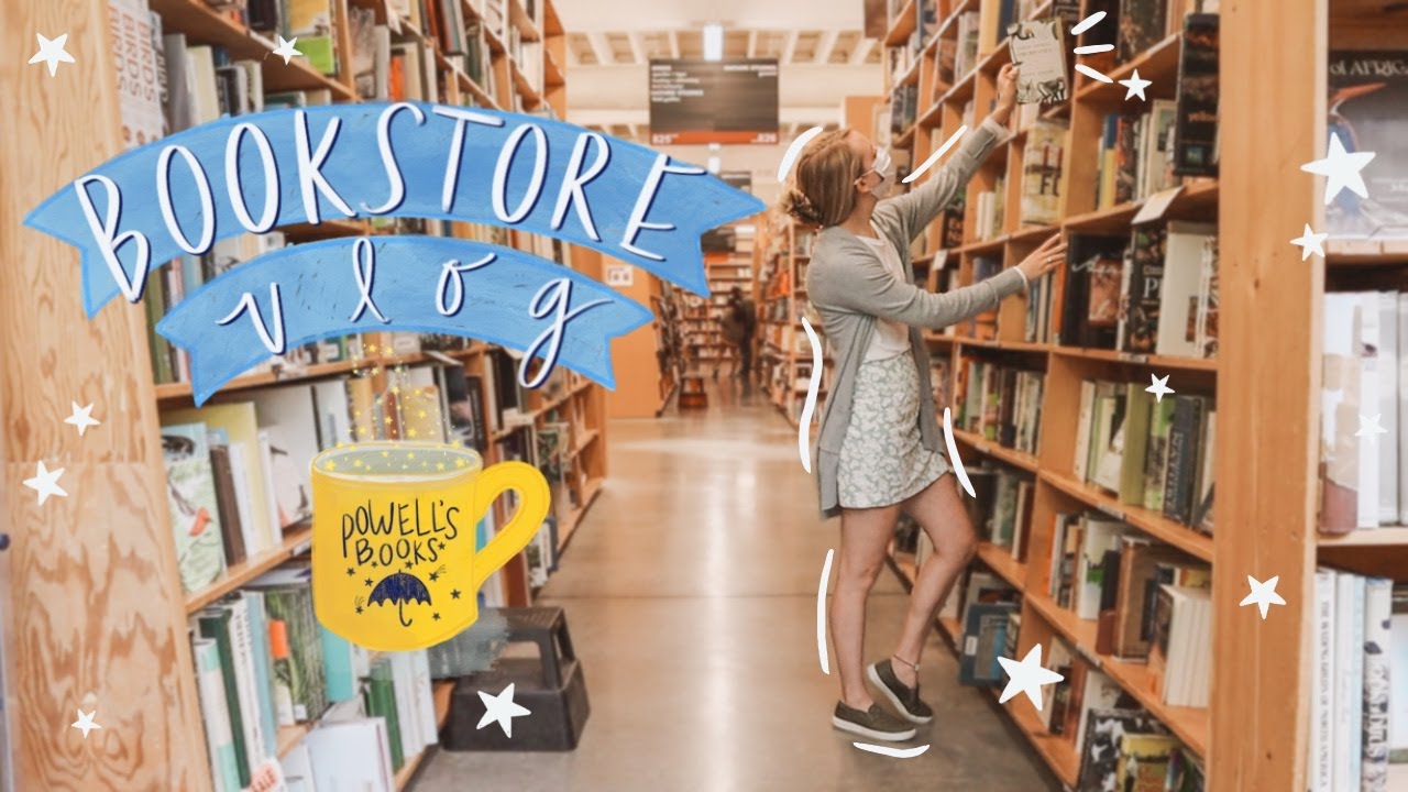 УЮТНЫЙ КНИЖНЫЙ МАГАЗИН VLOG || Огромная коллекция книг от Powell's Books