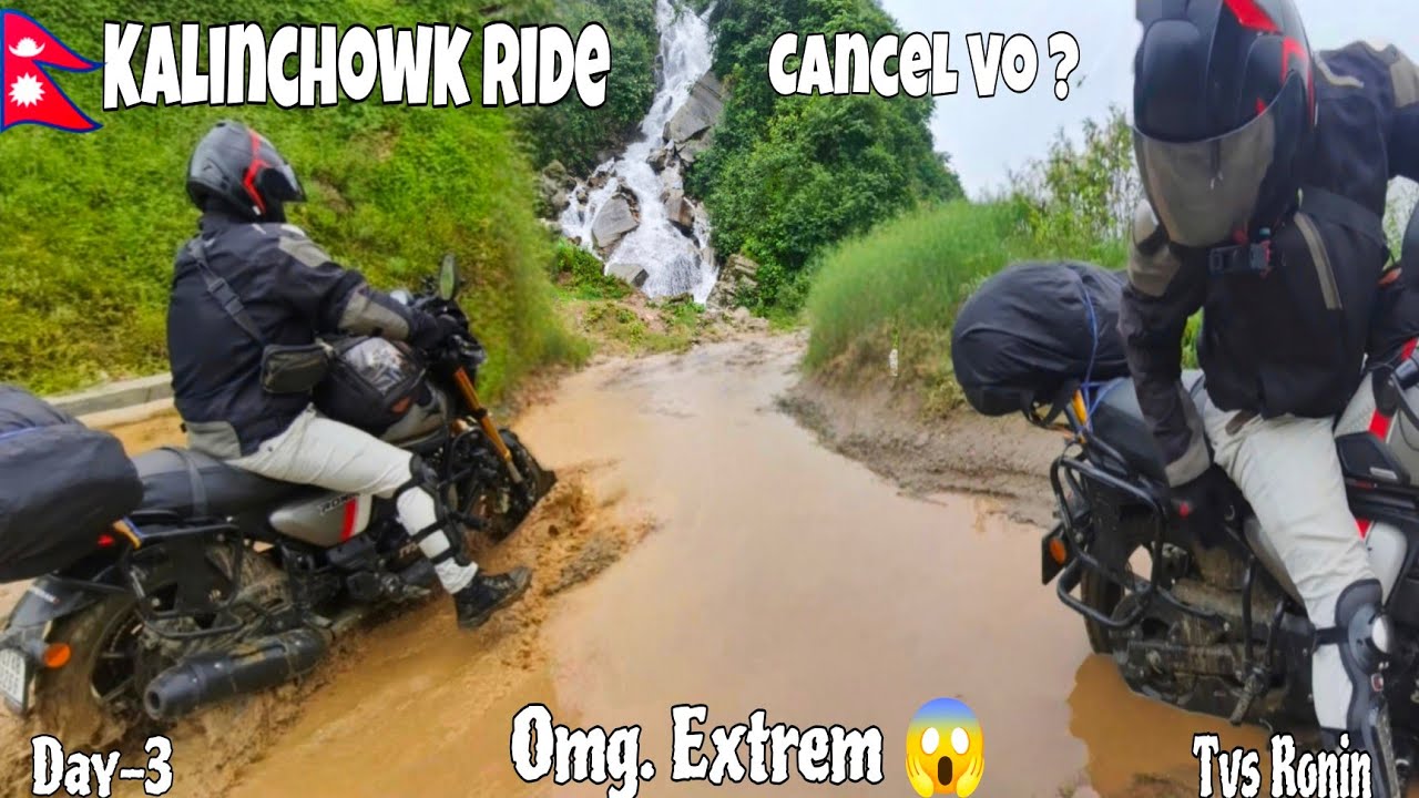 EP-05 🇳🇵SAILUNG TO KALINCHOWK RIDE MA EXTREM OFF ROADING ON MY TVS RONIN