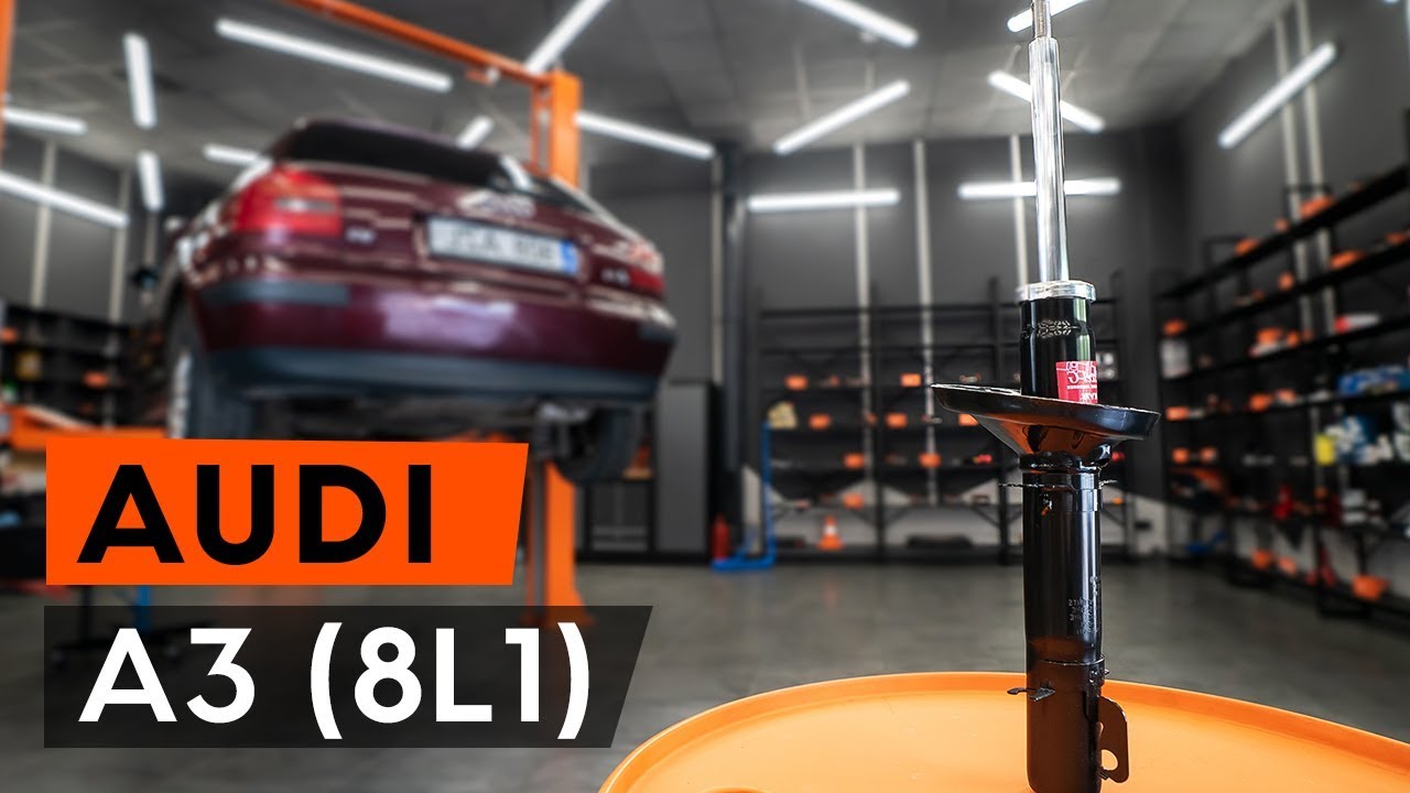 Kako zamenjati zadnji amortizer na AUDI A3 1 (8L1) [VODIČ AUTODOC]