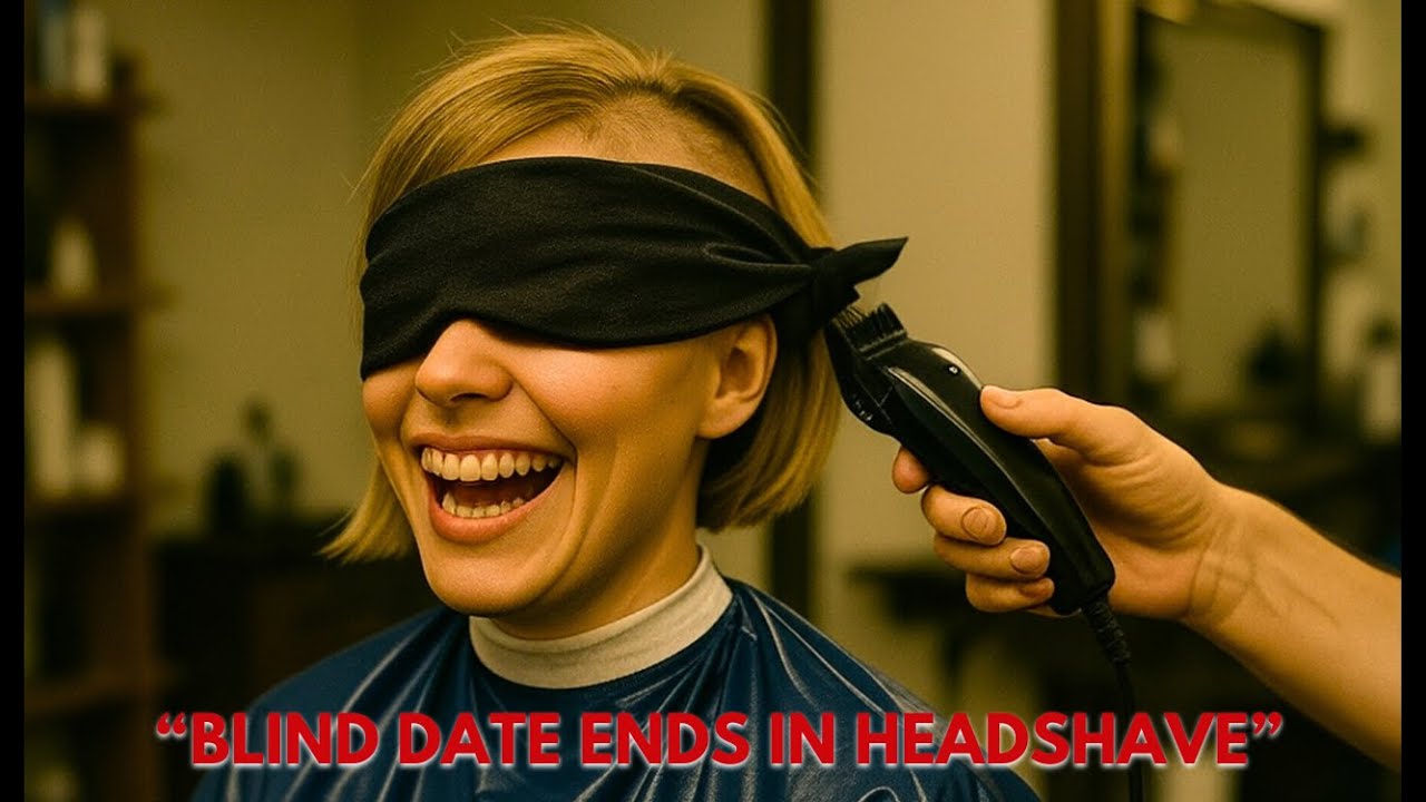 Blind Date Ends In Bald Woman - Headshave Stories