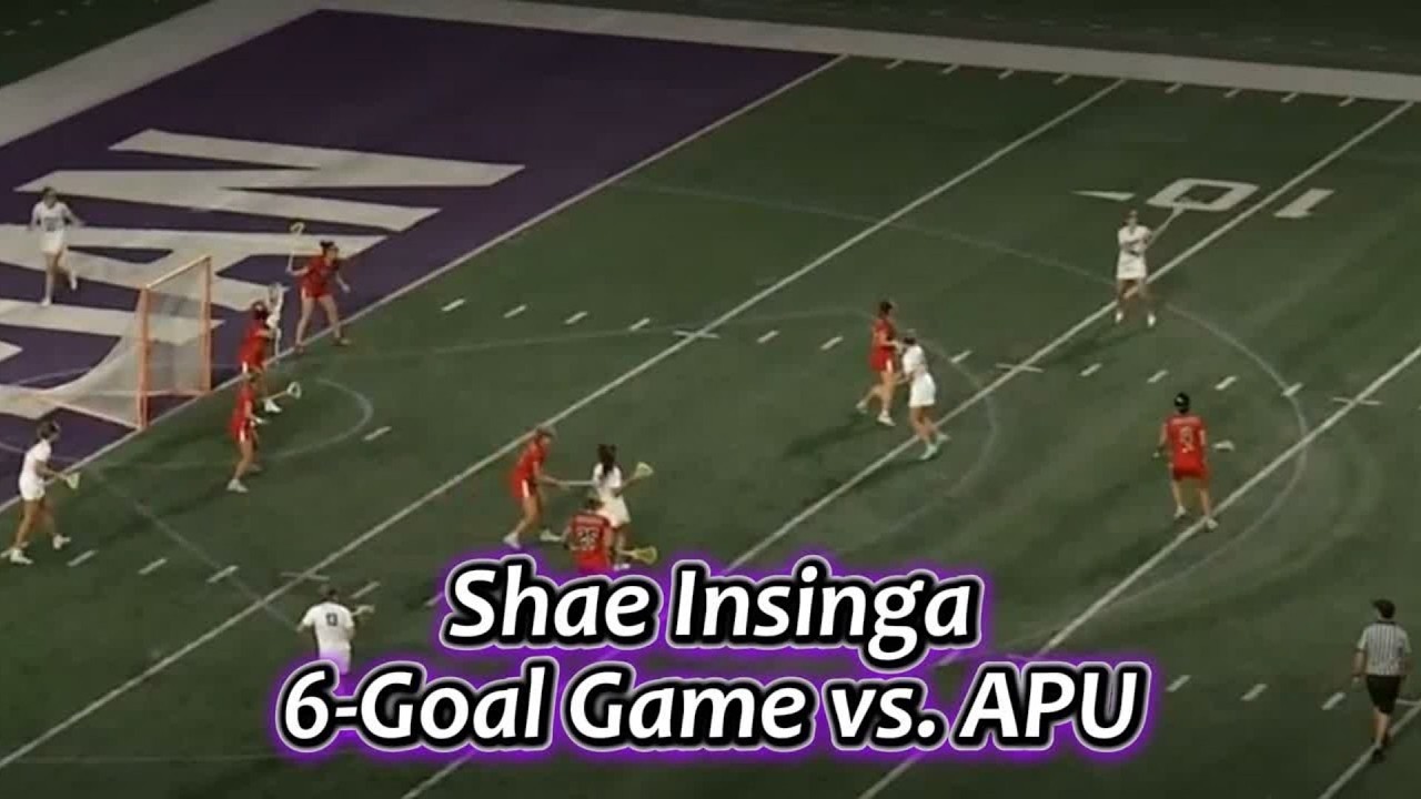 Shae Insinga 6 Goal Game vs. Austin Peay 2-20-26