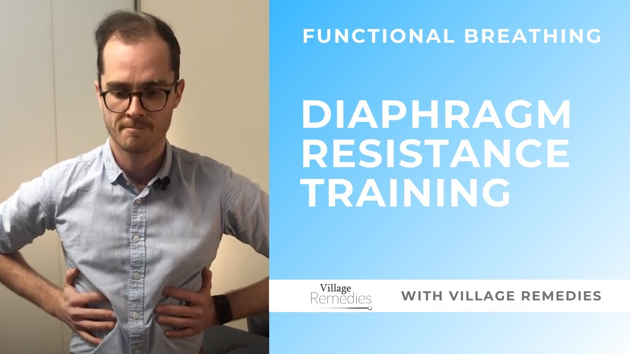 Strengthen & Engage Your Diaphragm With Breathing Resistance