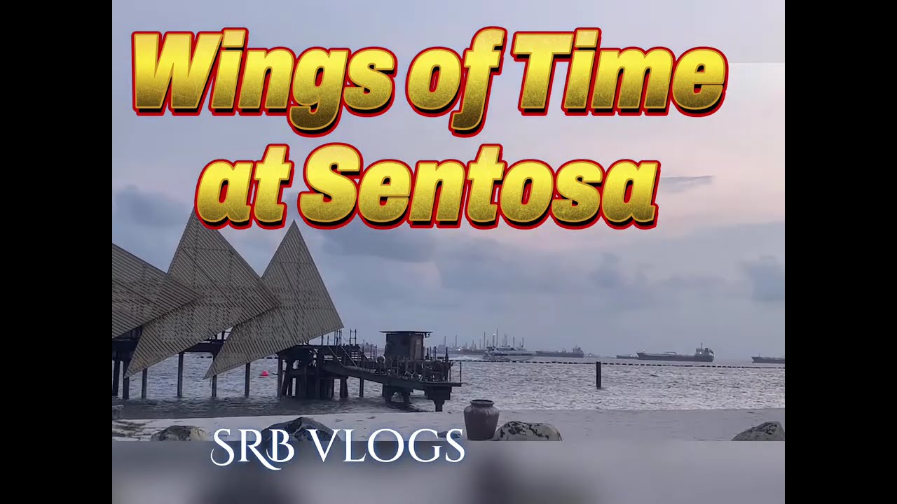 Wings of Time Night Show | Sentosa Island Singapore|Laser Light And Water Show Full HD