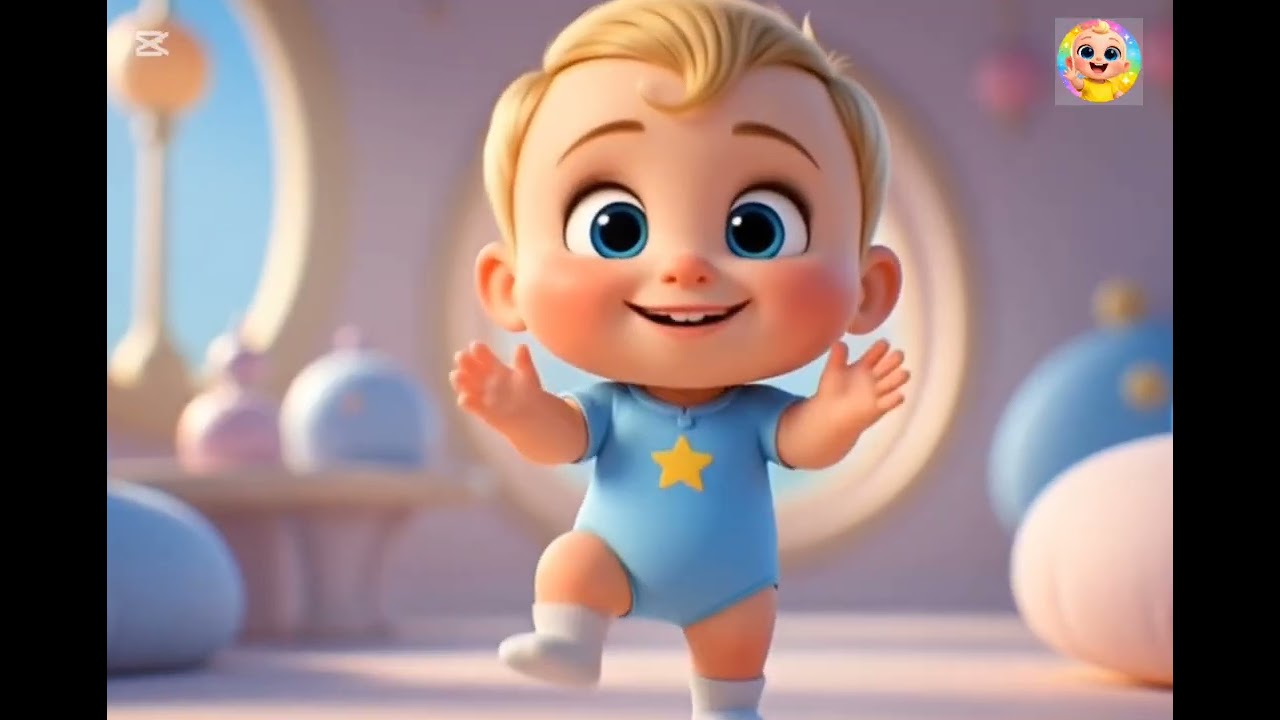 Baby Joy’s First Steps 👣🎶 | Cute Baby Song | Kids Music Video | Nursery Rhymes