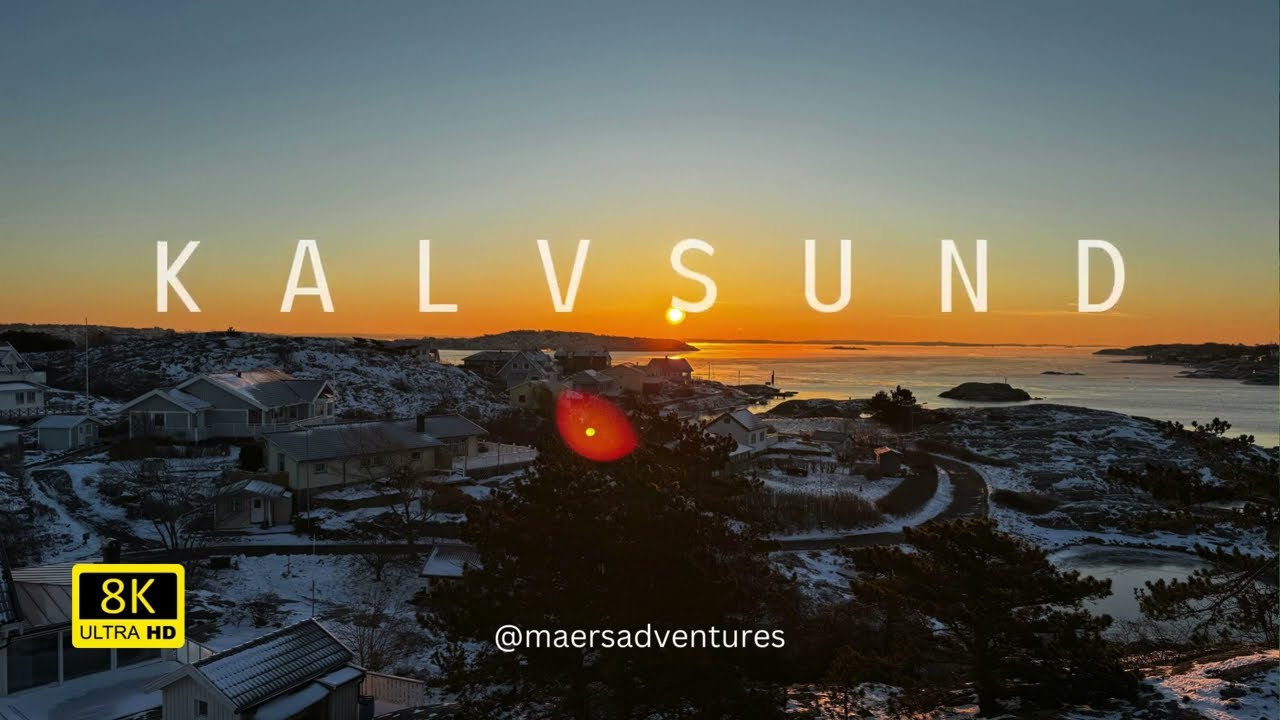 Häng med på en vintrig tur runt Kalvsund i januari 2024