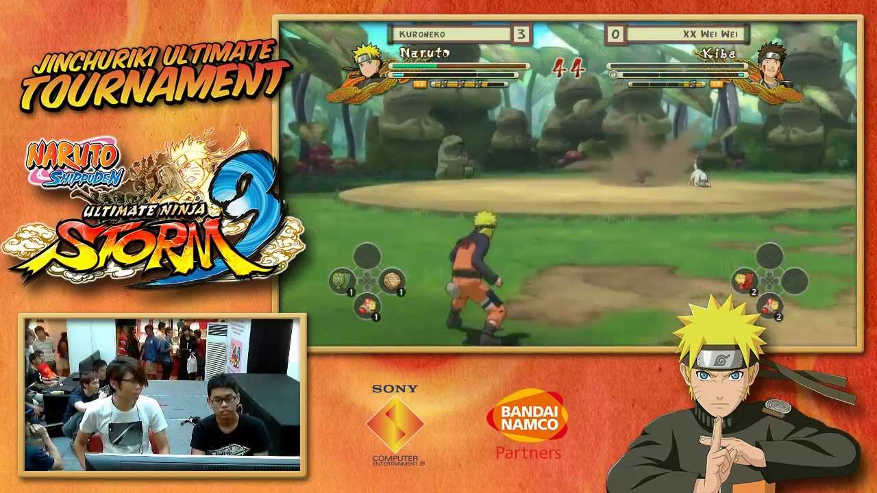 Naurto Ninja Storm 3 - Grand Finals: XX Wei Wei (Lee) Vs KuroNeko (Naruto)