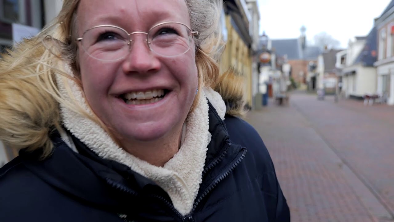 Straatpraat in Grou