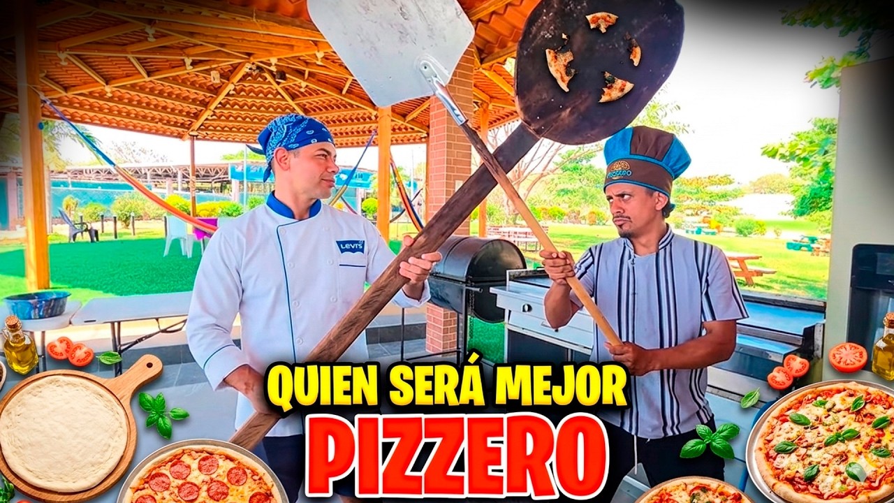 Se viene una mega PIZZADA! Los Chef serán Camarón y Chistin. Quien hará la MEJOR pizza?