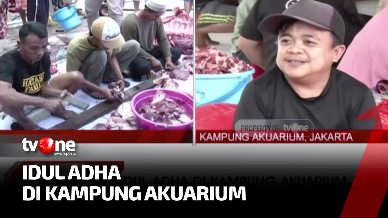 Idul Adha di Kampung Akuarium, Sembelih 3 Sapi & 4 Kambing | Indonesia Berkurban tvOne