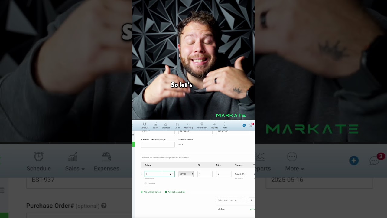 How to make more money with @Markate CRM using options and signatures&hellip;💰