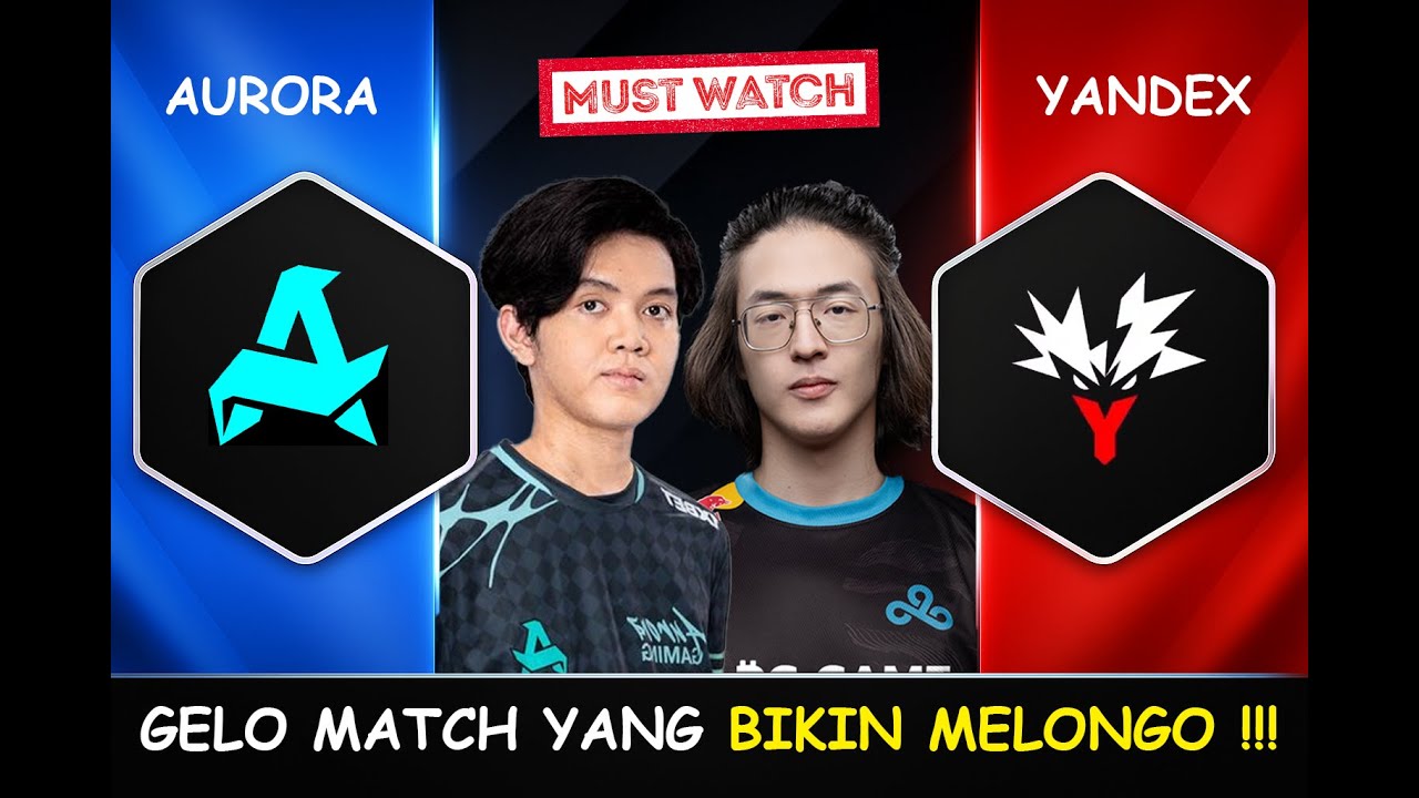MIKOTO VS WATSON MATCH 60 MENIT YANG BIKIN MELONGO - AURORA VS YANDEX FP2 GROUP STAGE DOTA 2