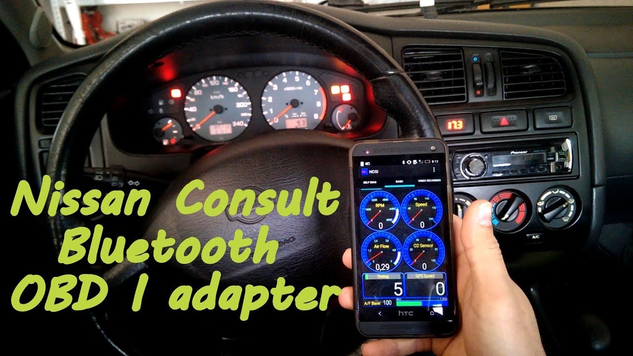 Nissan Consult OBD I adapter (NDS I Bluetooth)