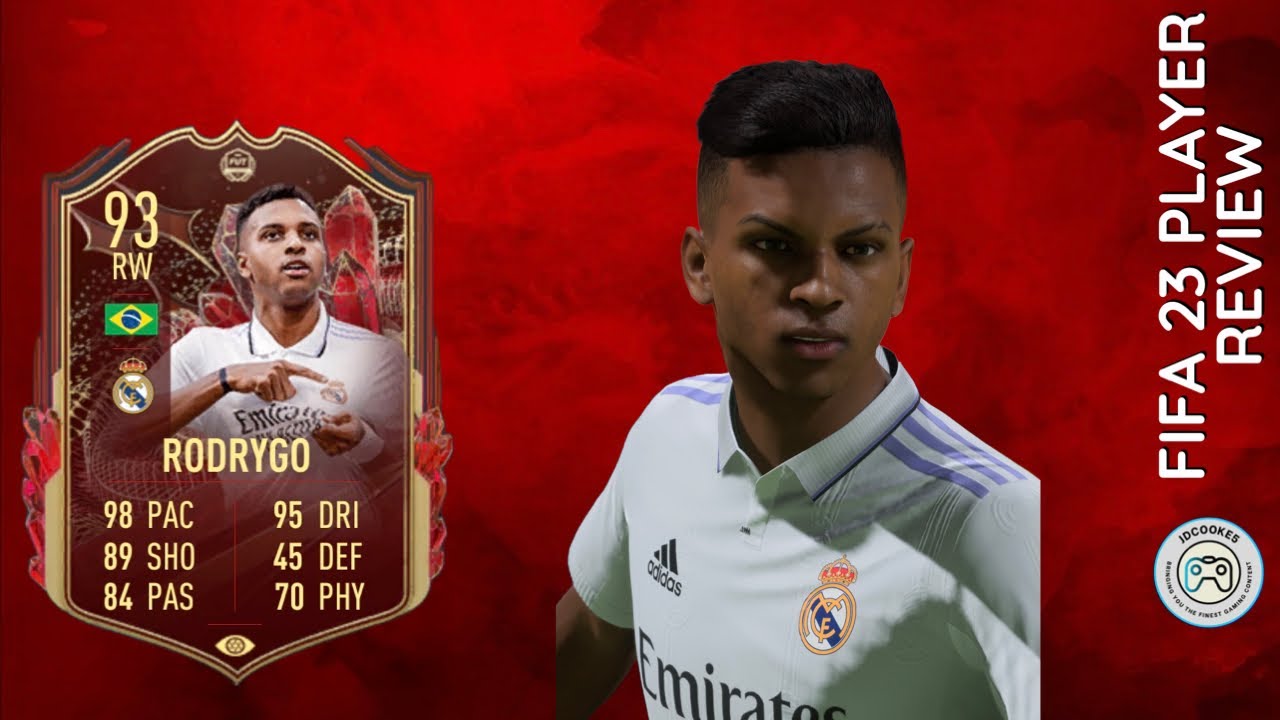 😱 ELITE CARD ! 93 RODRYGO FUT CHAMPIONS TOTS PLAYER REVIEW - FIFA 23