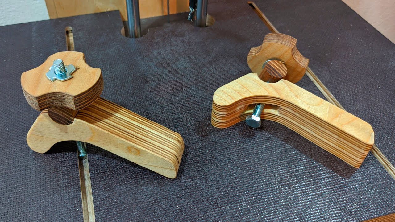 Прижим для Т-трека своими руками + шаблоны для печати