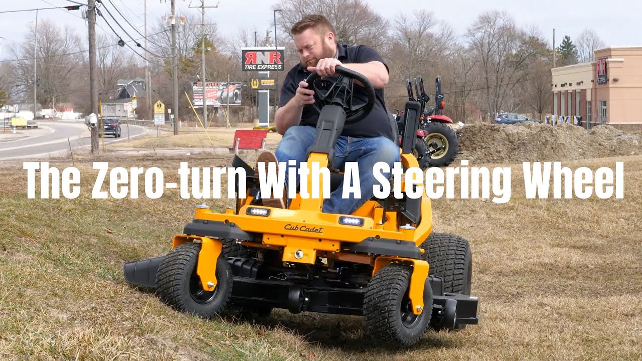 Cub Cadet ZTS | The Zero Turn With A STEERING WHEEL