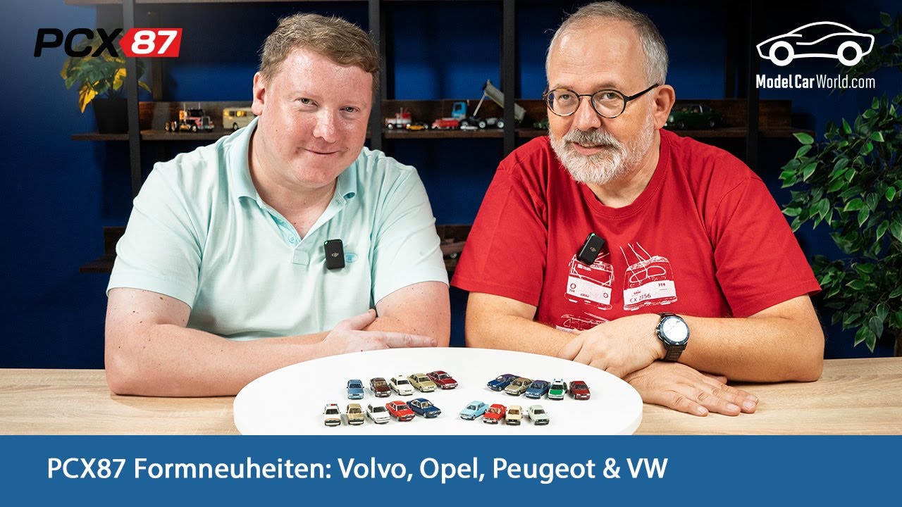 Sensationelle H0-Highlights: Neue PCX87 Modelle von Volvo, Opel, Peugeot & VW enth&uuml;llt!