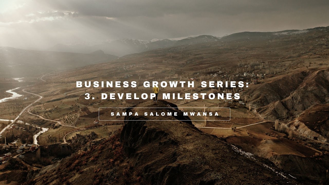 BUSINESS GROWTH SERIES 3. DEVELOPING MILESONES