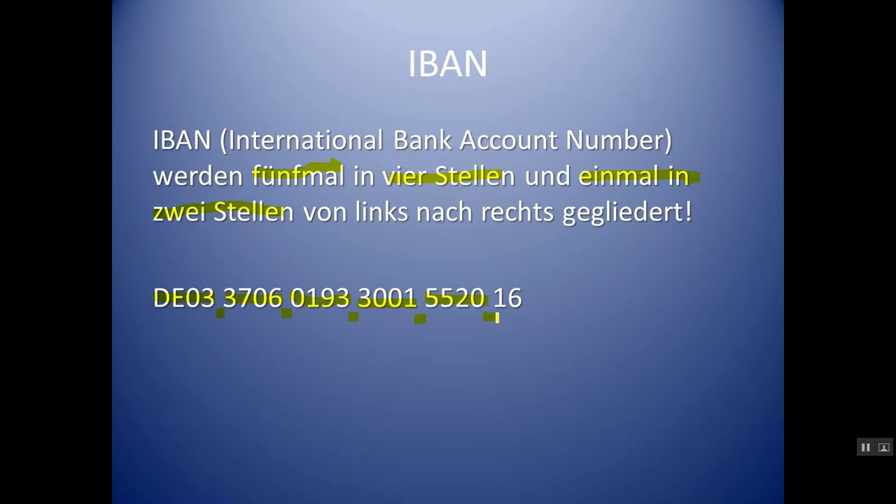 Allgemeine Korrespondenz Zahlengliederungen und Wortvertreter