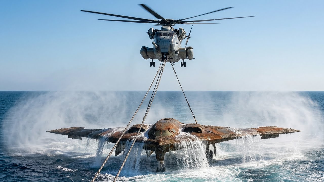 Unbelievable Restoration - Unbelievable Deep Sea Salvage: Restoring a Sunken B-2 Spirit Mega Factory
