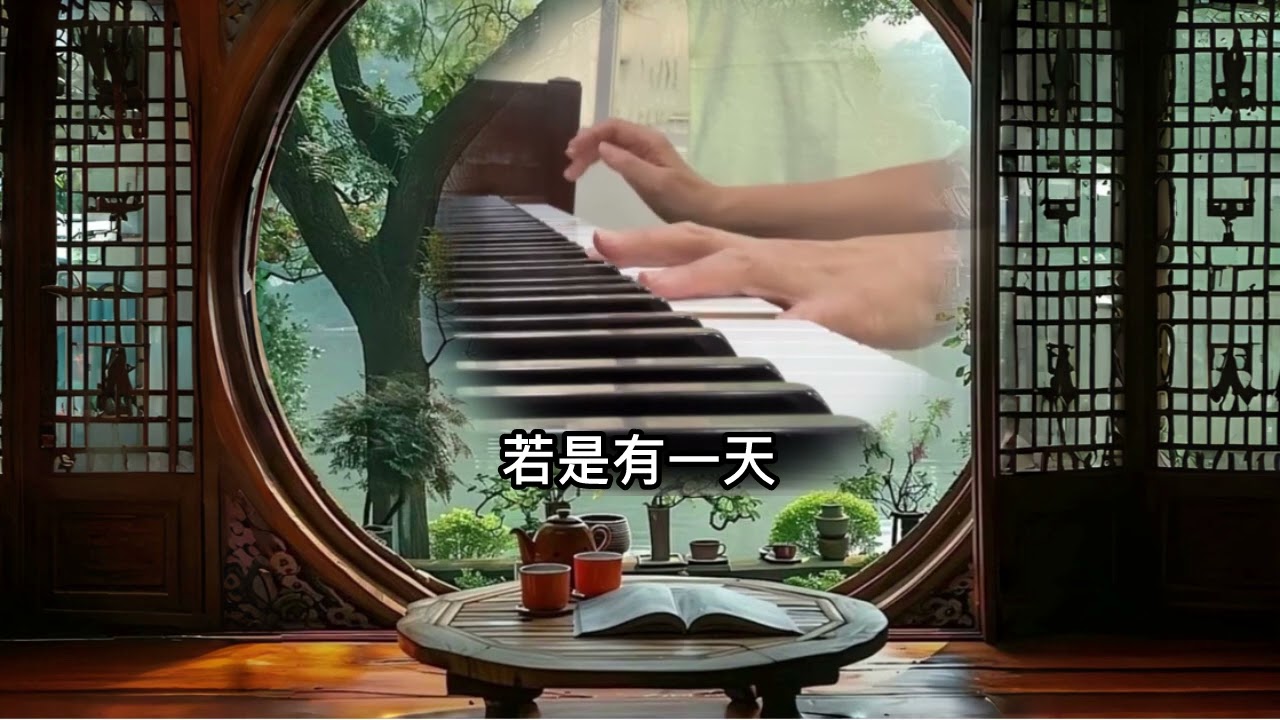 楊哲～如果有一天🎶鋼琴演奏