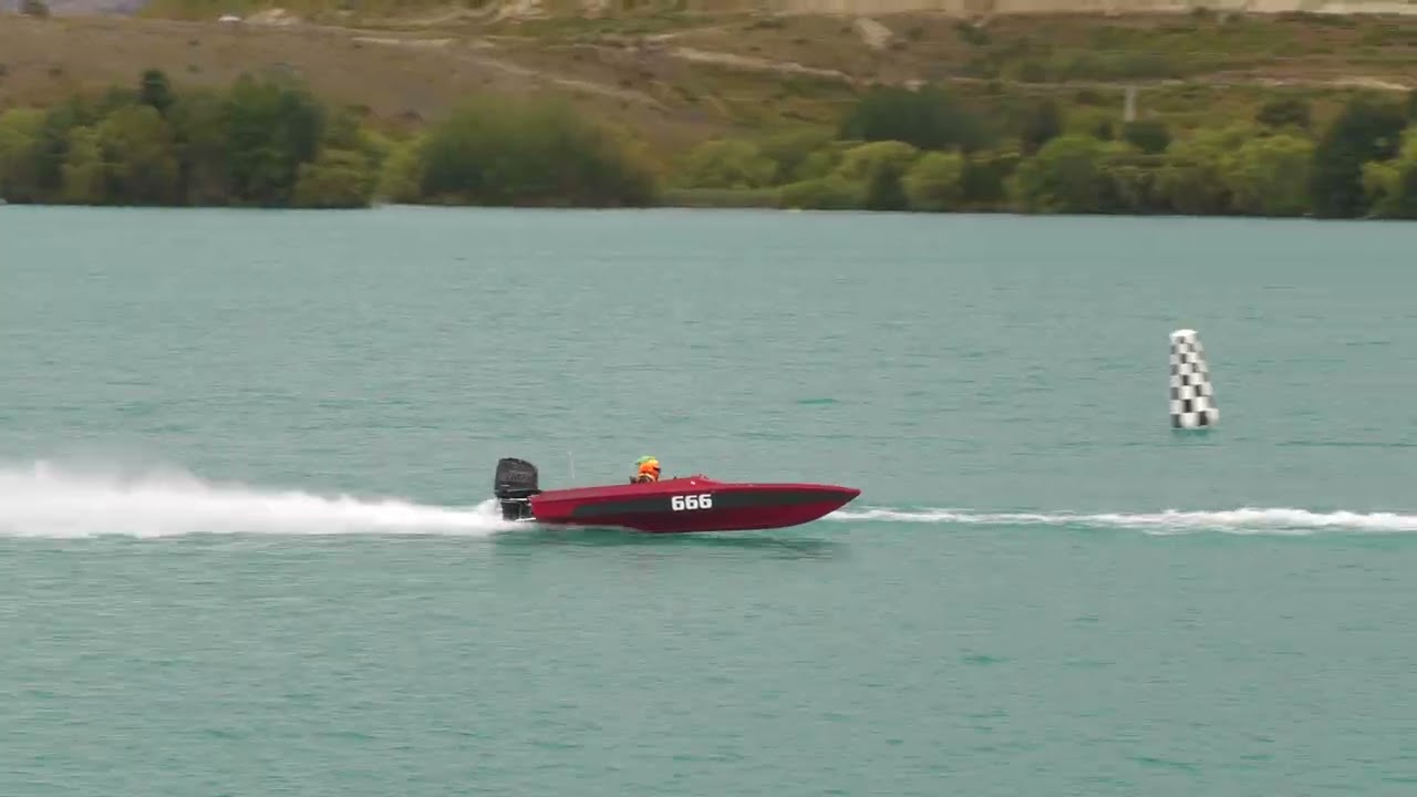 Mixed boats in this one. Lake Ruataniwha Twizel. 10/01/2026.
