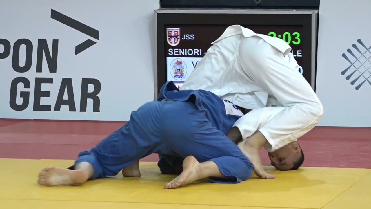 Vuk Elez KIN Vasilije Grujičić CZB 0:1 -81kg #PrvenstvoSrbijeSeniori2025