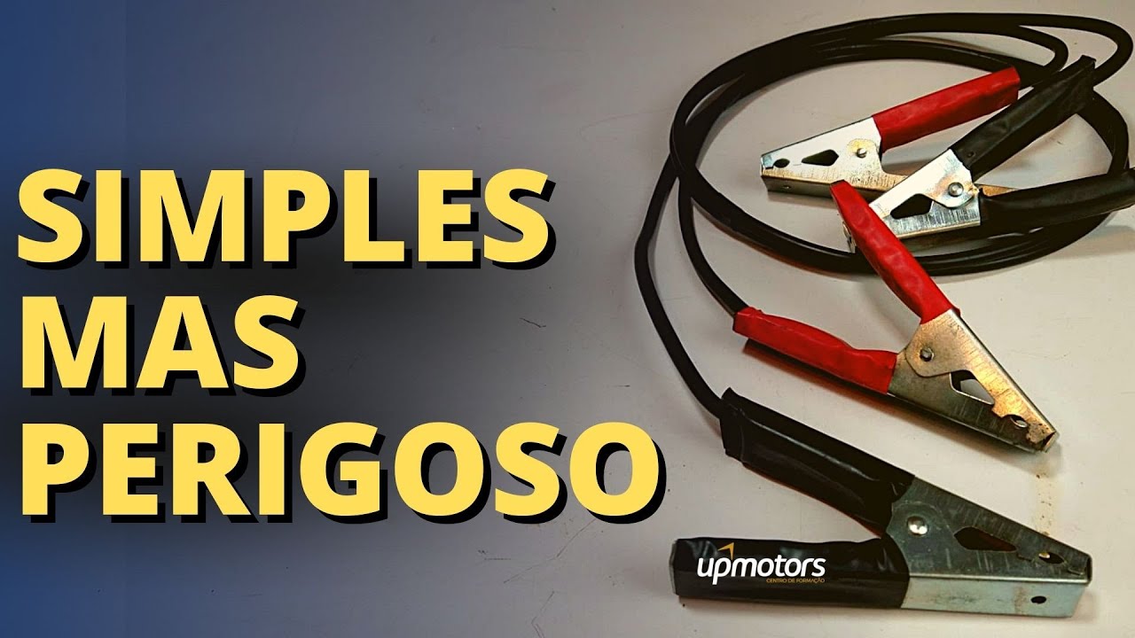 CABO DE PONTE ou CABO DE CHUPETA Aprenda a usar e fazer o seu  BATERIA AUTOMOTIVA ; UPMOTORS