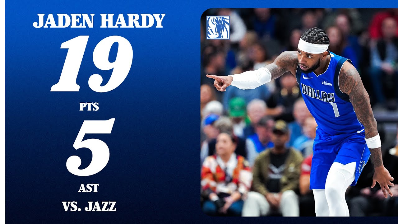 Jaden Hardy (19 PTS 5 AST) vs. Utah Jazz | January 15, 2026