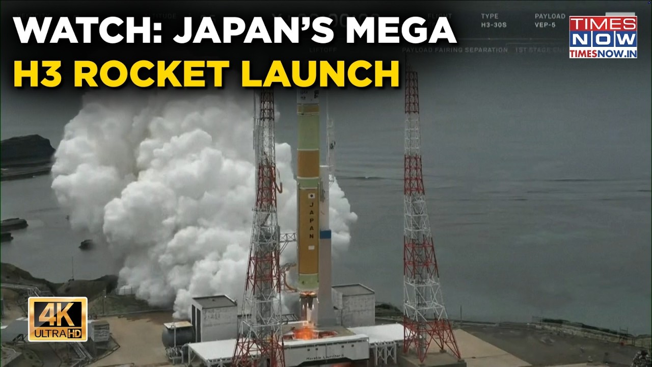 JAPAN Overcomes Failure&hellip;WATCH Successful Launch Of H3 Rocket | ICONIC 4K VIDEO