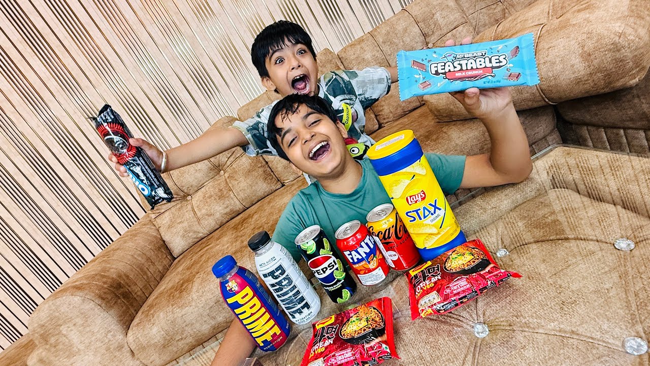 Trying imported snacks🤮for first time