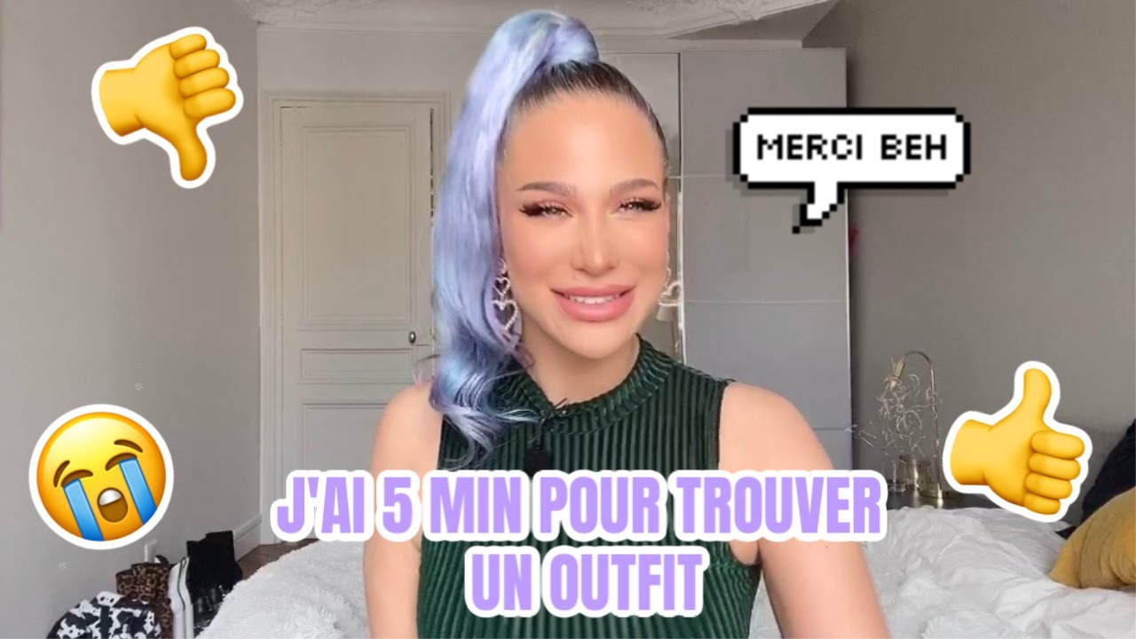 DRESSING CHALLENGE | 5 MIN POUR TROUVER UN OUTFIT | Océane