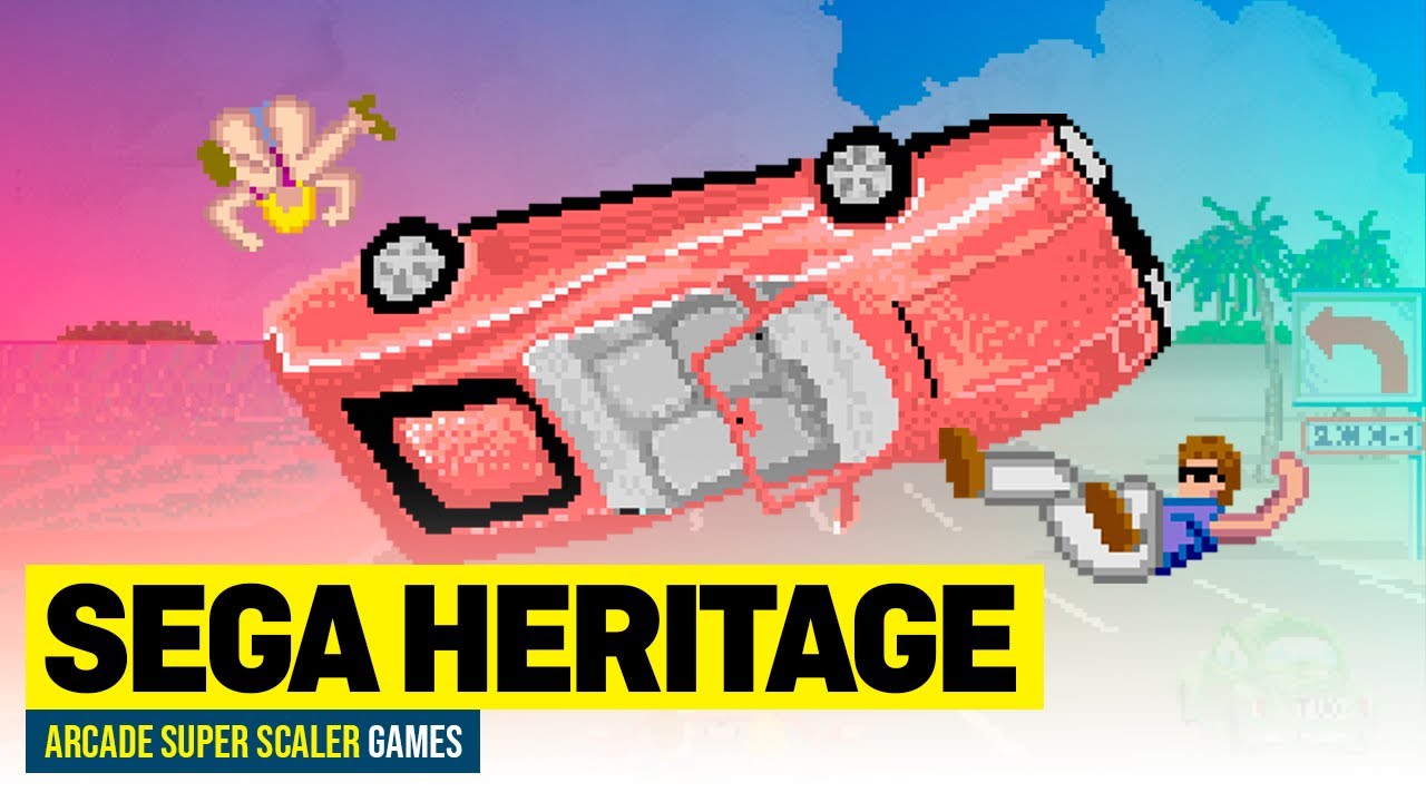 23 Sega Arcade Games with Outrun-like Pseudo 3D Graphics