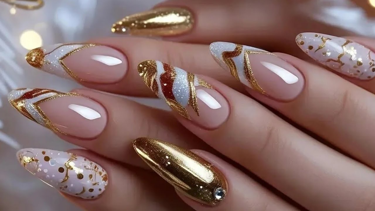 Simple Nail art. Easy Nail art Design 2023.Nail art without usi... New Nail Art Ideas 2026