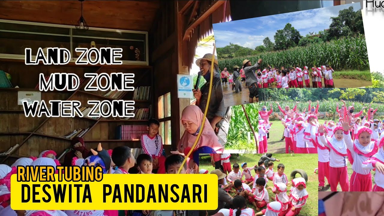 DESWITA PANDANSARI River Tubing | Serunya Outbond bareng TK Islam Bakti Batang