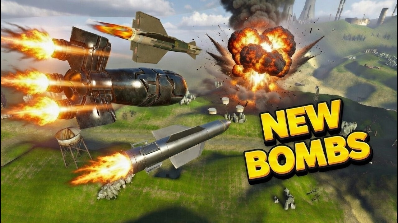 Testing NUKES in Nuclear Facility ( NEW BOMBS ) | GMod