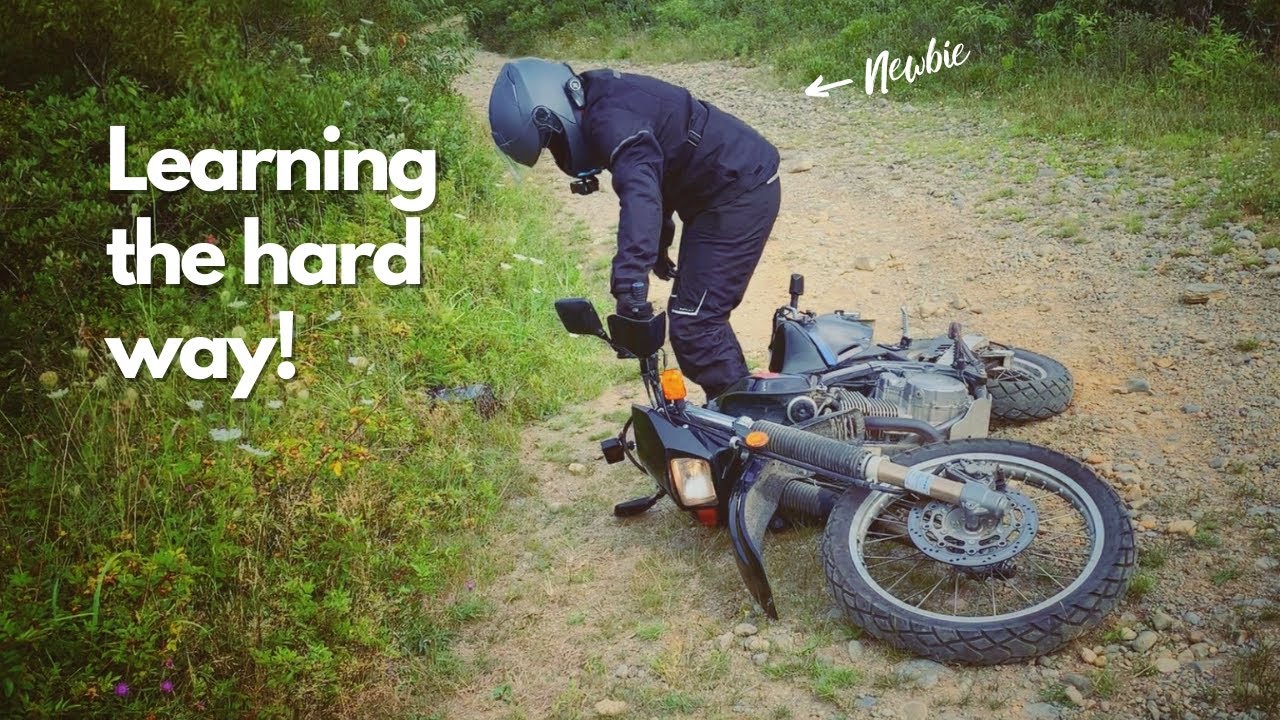 Learning to ride off-road. One drop at a time!