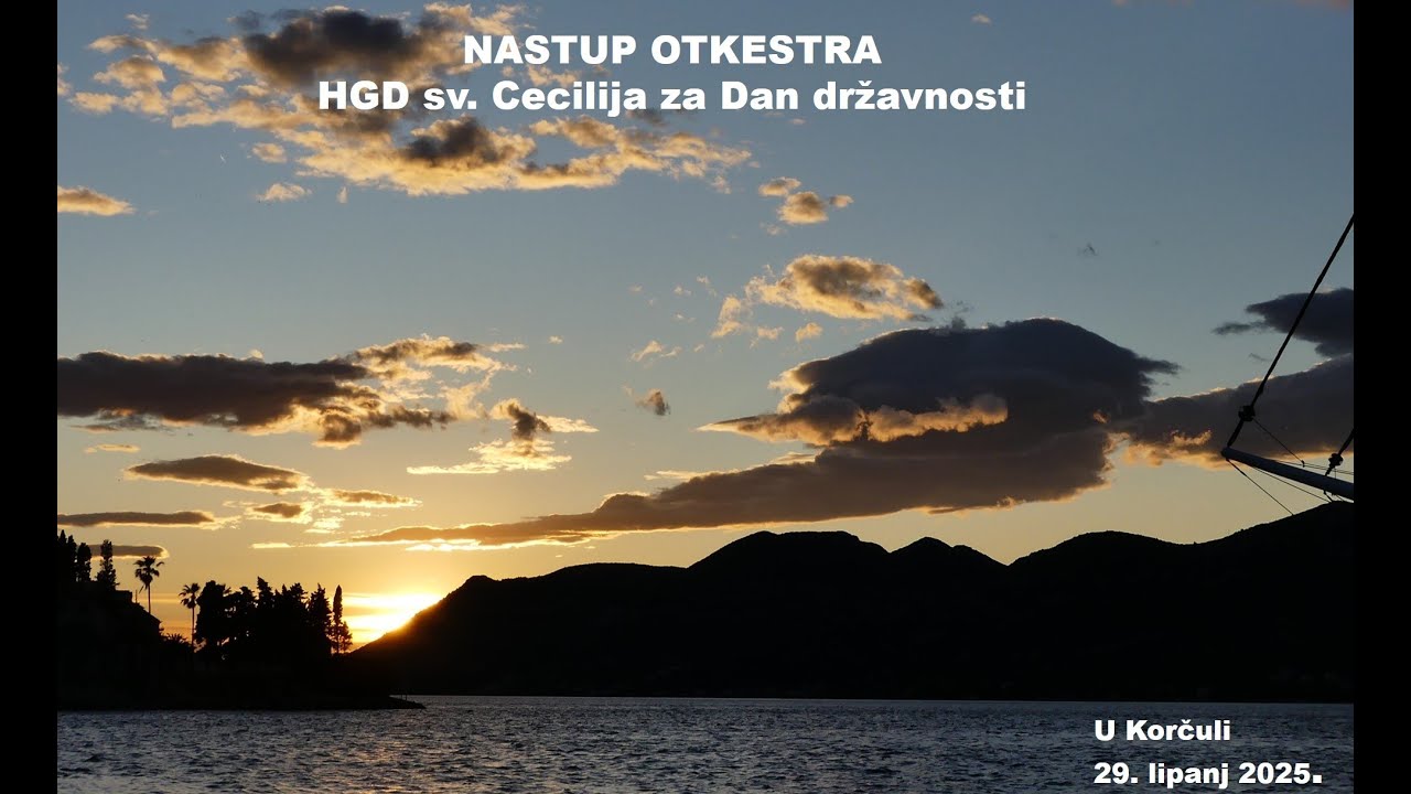 Nastup orkestra HGD sv.  Cecilija za Dan Državnosti 2025.