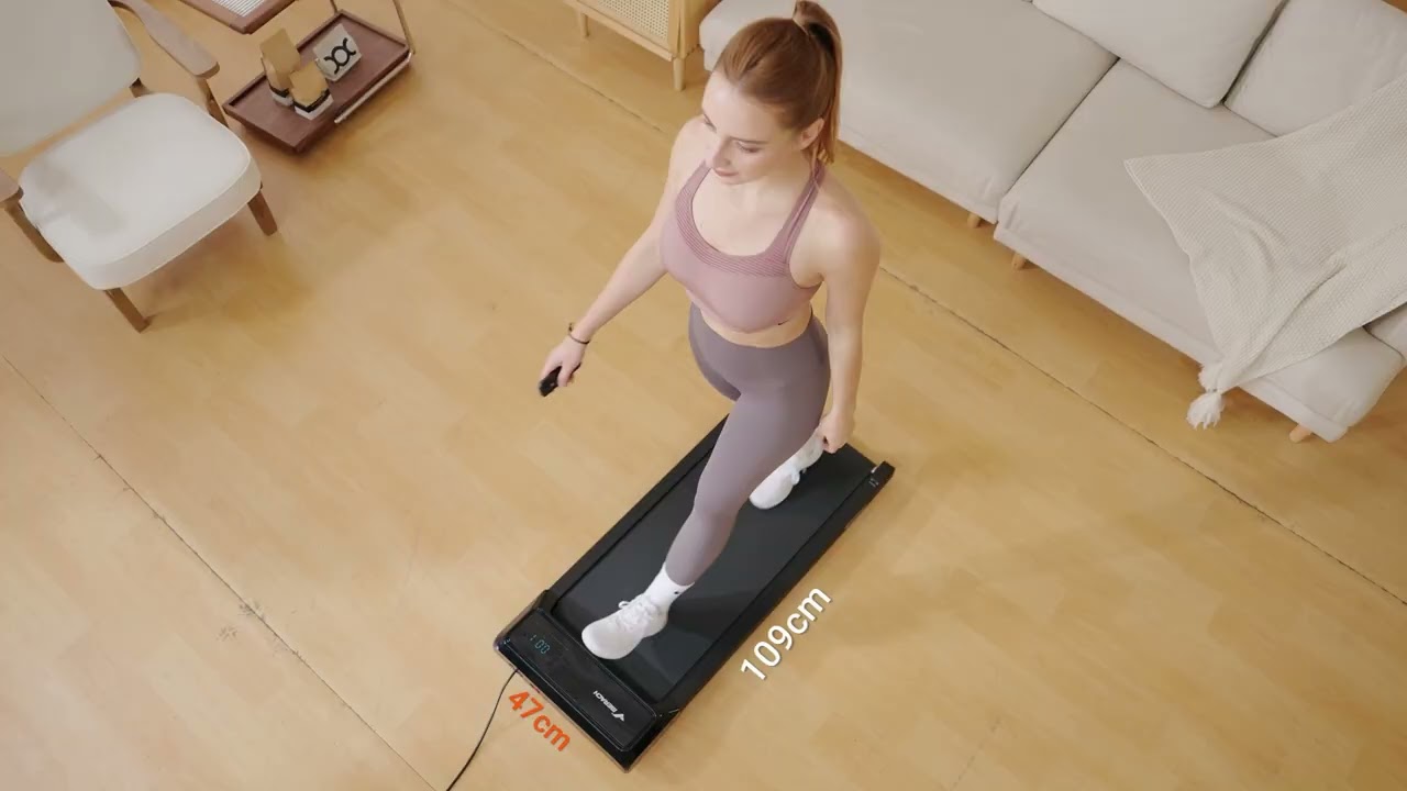 Merach T21B1 3-in-1 Treadmill: Under-Desk Walking & Jogging under 50 dB