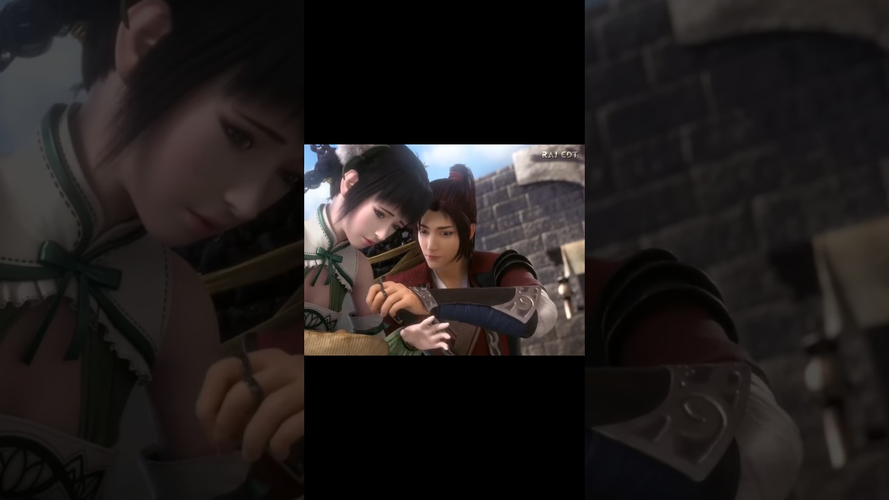 Xiao Yan's and Qing Lin's Transformation From Kid#btth #trollface #shorts