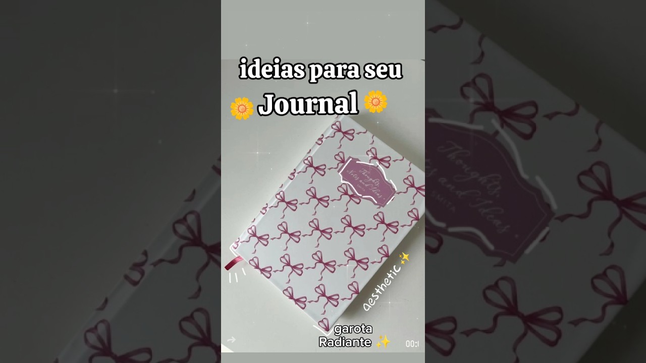 Ideias do que colocar em seu journal.#shorts #shortsviral #journal #diario #diary #girls #hobby#tips