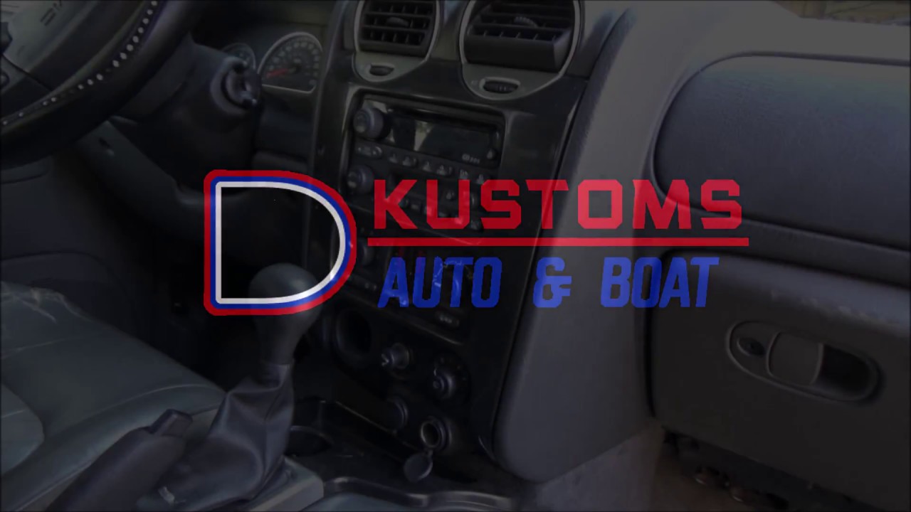 GMC ENVOY , HOW TO REMOVE CD PLAYER in details