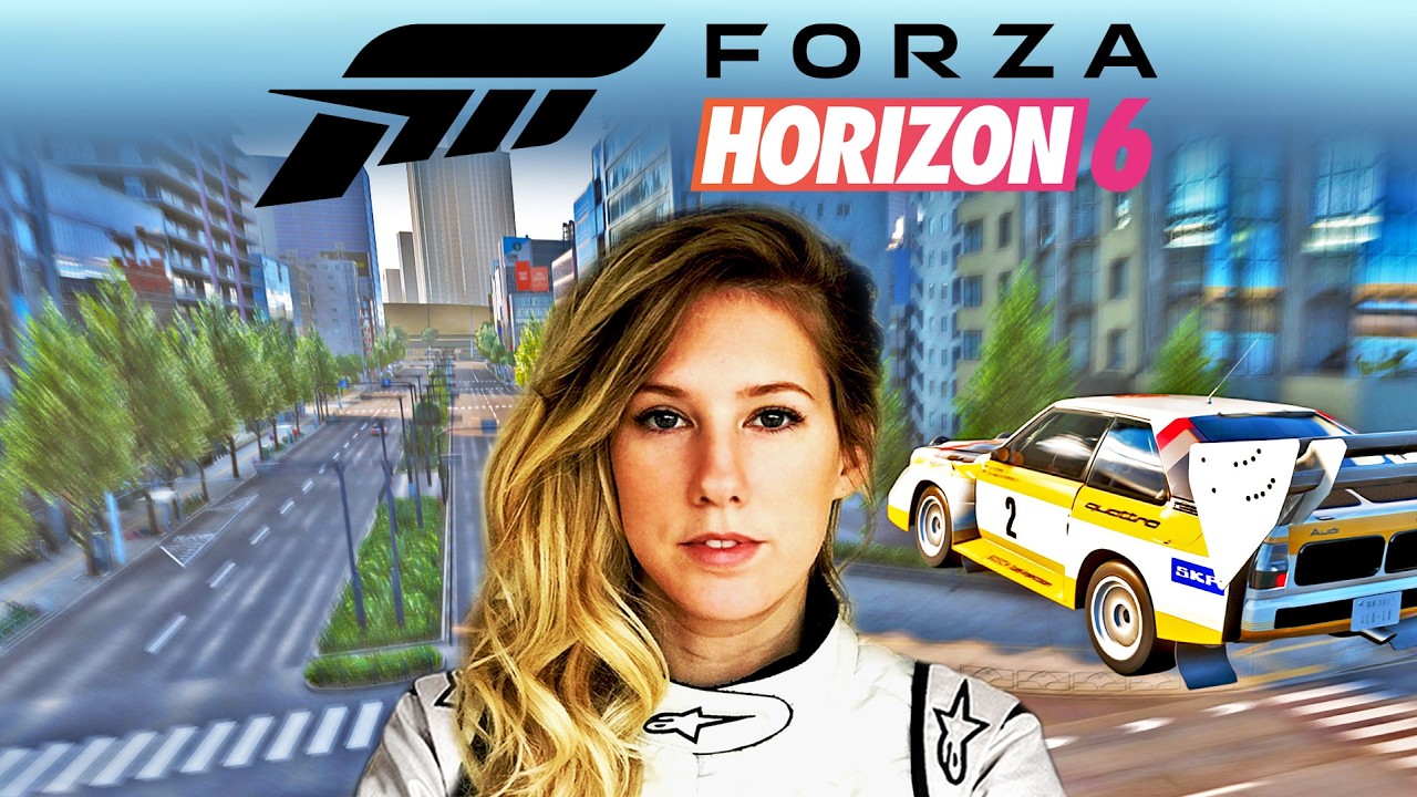 Rally Driver Tries Forza Horizon 6