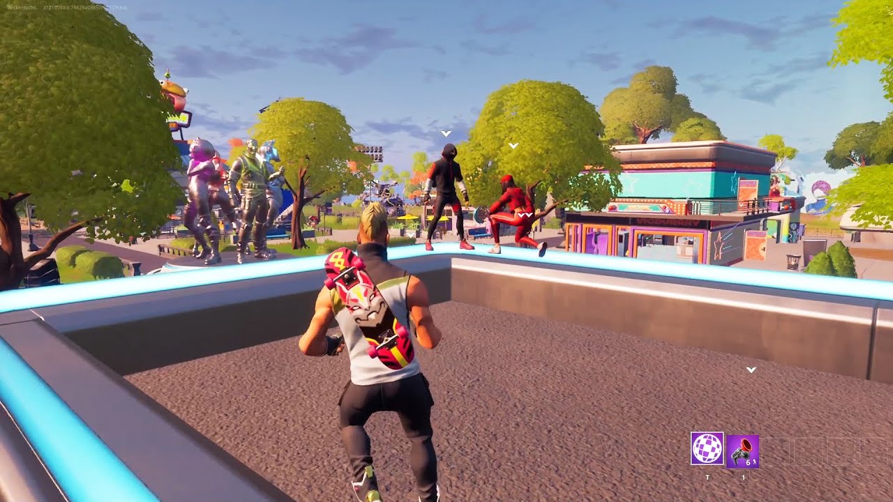 Going Into Party Royale As The Drift Skin
