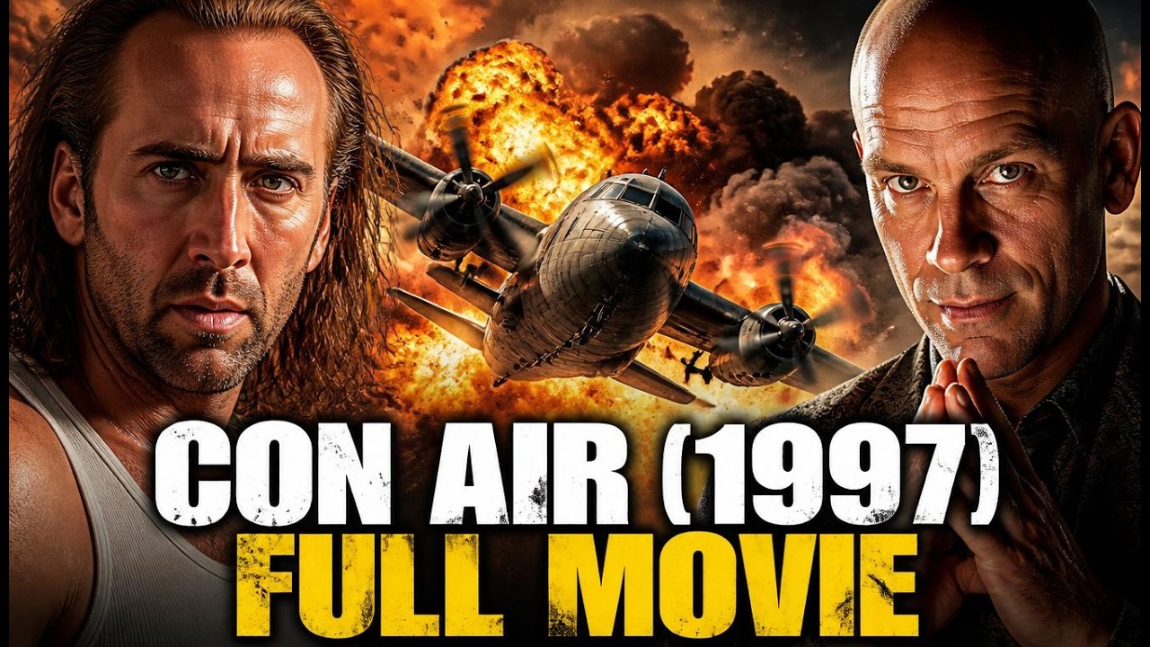 Con Air (1997) Full Movie HD | Nicolas Cage, John Malkovich, John Cusack | 90s Action Classic