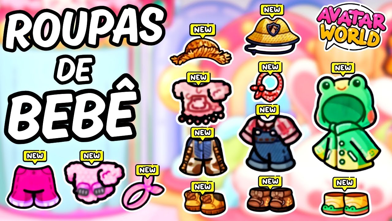 COMO CONSEGUIR ROUPAS DE BEBÊ GRÁTIS NO AVATAR WORLD