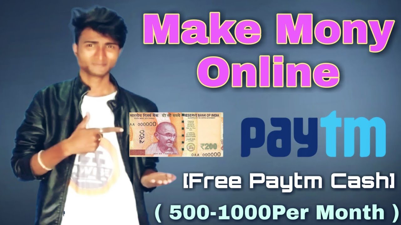 Make Money Online Downloading Apps !! Free Paytm Cash 2019