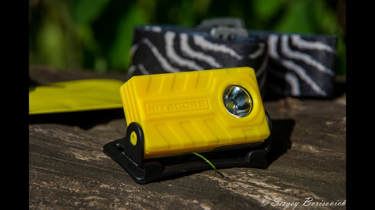 Nitecore NU20 - налобник с USB зарядкой